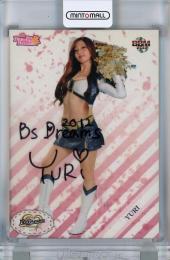 BBM チアリーダー 舞 2012  YURI 直筆サインカード 03/60