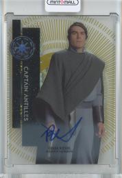 2015 Topps Star Wars High Tek  Colonel Datoo Autographs/75/GoldRainbow 43/50
