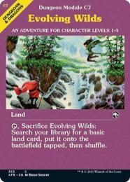 【AFR】【ENG】【Foil】《進化する未開地/Evolving Wilds》 特別版