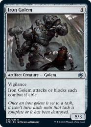 マイコシンスのゴーレム foil 初版 5DN MTG 0010.jpg