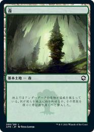 【AFR】【JPN】【Foil】《森/Forest》No.280