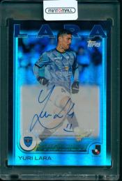2025 TOPPS J.League Flagship ユーリ・ララ 直筆サインカード【1/10】 横浜FC