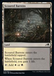 【NEO】【ENG】【Foil】《磨かれたやせ地/Scoured Barrens》