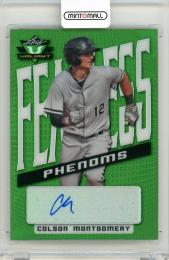 2021 Leaf Valiant Colson Montgomery Fearless Phenoms Autographs Chicego White Sox