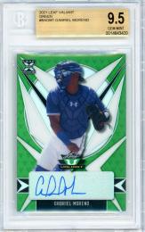 2021 Leaf Valiant Gabriel Moreno Base Autographs【BGS 9.5】《Gem-MINT》 Toronto Blue Jays