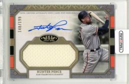 2024 Topps Tier One Hunter Pence Jumbo Relic Autographs【148/199】 San Fransisco Giants