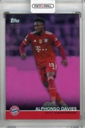 2021-22 Topps FC Bayern Munchen Team Set  Alphonso Davies Men's Team Base Pink (パラレル版) 75/99