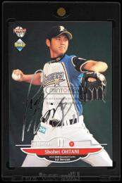 2013 BBM 1st Version #183 大谷翔平 RC 銀箔サイン版 北海道日本ハムファイターズ (MSV#2122)