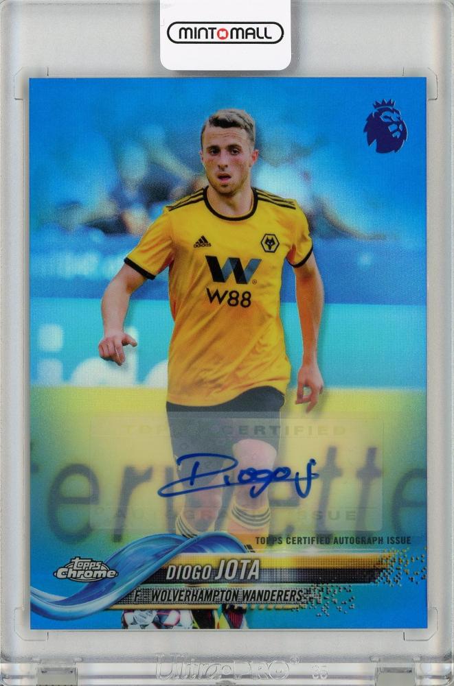 Diogo Jota 直書きオート　/10シリ ミントモール / MINT 福岡店 / 2018-19 Topps Chrome Premier