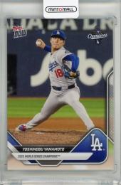2025 Topps Now Yoshinobu Yamamoto 2025 World Series Champions #WS10