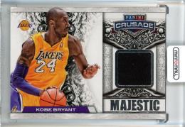 2013-14 Panini Crusade Kobe Bryant Majestic Memorabilia #48【27/299】 Los Angeles Lakers
