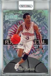 1997-98 Skybox Metal Universe Allen Iverson Planet Metal #2《※状態やや難あり》 Philadelphia 76ers
