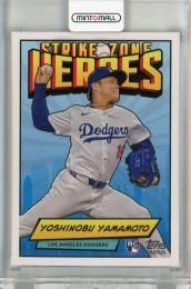 2024 Topps Japan Edition Yoshinobu Yamamoto Strike Zone Heroes #SZH6