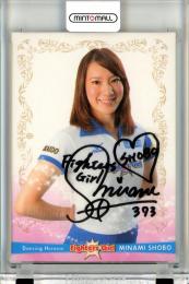 2011 BBM DANCING HEROINE Fighters Girl 正保みなみ 直筆サインカード 59/60