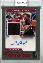2017-18 Panini Donruss Chris Bosh Timeless Treasures Materials Signatures #13【25/30】 Miami Heat
