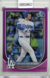 2025 Bowman Chrome Freddie Freeman Fuchsia Refractors #33【164/299】