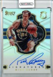 2017-18 Panini Select Rick Barry Signatures #24【68/99】 Golden State Warriors