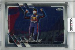 2021 Topps Chrome Formula 1 Racing Red Bull Racing Honda Max Verstappen F1 RACERS Base