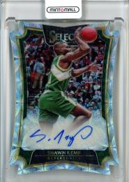 2016-17 Panini Select Shawn Kemp Die-Cut Autographs Scope #2【49/49】 Seattle Supersonics