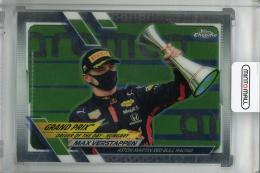 2021 Topps Chrome Formula 1 Racing Aston Martin Red Bull Racing Max Verstappen GRAND PRIX DRIVER OF THE DAY Base