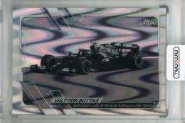 2021 Topps Chrome Formula 1 Racing Mercedes-AMG Petronas F1 Team Valtteri Bottas F1 CARS Base B&W RayWave Refractor(パラレル版)