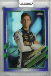 2021 Topps Chrome Formula 1 Racing F2 - Art Grand Prix Christian Lundgaard F2 RACERS FUTURE STARS Base Purple/Green Refractor(パラレル版)