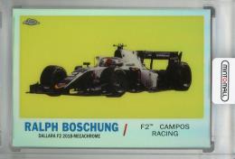 2021 Topps Chrome Formula 1 Racing F2 - Campos Racing Ralph Boschung 1961 Topps Sports Cars
