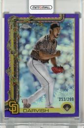 2025 Topps Holiday Yu Darvish Perple Refractor #HC88【253/299】《初期不良あり》