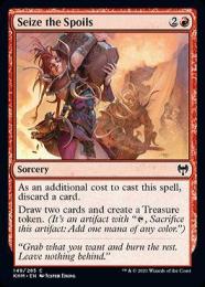 【KHM】【ENG】【Foil】《戦利品奪取/Seize the Spoils》