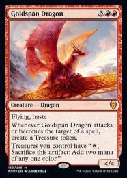 MTG 欲深きドラゴン 拡張アート① 金枠】《欲深きドラゴン/Covetous Dragon》[WC99] 赤 Kai Budde