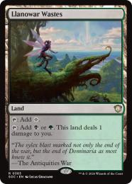 【SOC】【ENG】〈383-R-L〉《ラノワールの荒原/Llanowar Wastes》