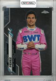 2020 Topps Chrome Formula 1 BWT Racing Point F1 Sergio Perez F1 Racers Base
