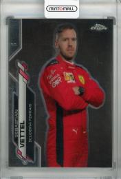 2020 Topps Chrome Formula 1 Scuderia Ferrari Sebastian Vettel F1 Racers Base