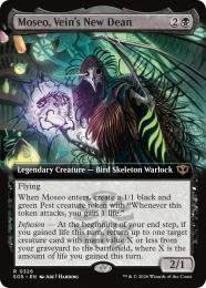 【SOS】【ENG】【Foil】〈326-R-B〉《脈の新学部長、モセオ/Moseo, Vein's New Dean》拡張アート版