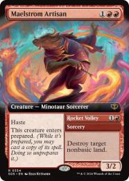 【SOS】【ENG】【Foil】〈334-R-R〉《大渦の職工/Maelstrom Artisan》拡張アート版