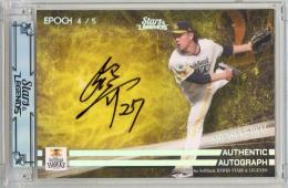 2025 EPOCH 福岡ソフトバンクホークス STARS & LEGENDS 岩井俊介 直筆サインカード ホロ【4/5】