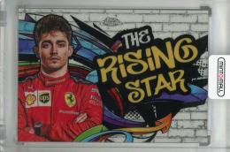 2020 Topps Chrome Formula 1 Scuderia Ferrari Charles Leclerc Track Tags