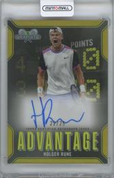 2024 TOPPS Graphite Advantage Autographs Gold Refractors / HOLGER RUNE 【22/25】