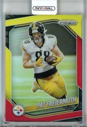 2025 Panini Prizm Pat Freiermuth Prizms Red and Yellow #243【44/44】 Pittsburgh Steelers