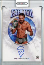 2025 Topps Exalted WWE Santos Escobar Exalted Autographs #EXASAN