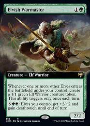 【ご確認用】カルドハイム khm エルフの戦練者 日本語 1枚　MTG 015)《エルフ・戦士トークン/Elf Warrior Token》[KHM] 緑 | 日本最大 マジック：ザ・ギャザリング