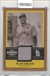 2025 TOPPS Series1 Dylan Carlson Rickwood Relics Gold #RWRDC【20/50】 St.Louis Cardinals