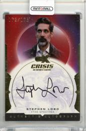 2022 CZX Crisis on Infinite Earths  Autographs #SLTS  Stephen Lobo as The Spectre 【172/175】