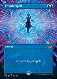 【MH2】【ENG】《対抗呪文/Counterspell》 ボーダーレス版