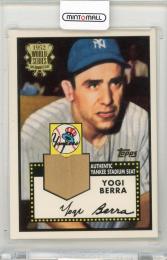 2002 TOPPS Yogi Berra Yankee Stadium Seat Relics #191 New York Yankees