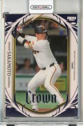 BBM CROWN 2024 坂本勇人 ライトパープル箔版【50/50】 読売ジャイアンツ