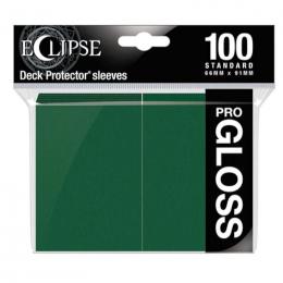 Ultra・PRO  エクリプススリーブ グロス(スタンダードサイズ) 高光沢 フォレストグリーン[100枚入り]