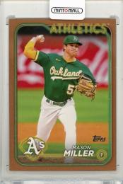 2024 TOPPS Mason Miller Gold #427【1358/2024】 Oakland Athletics