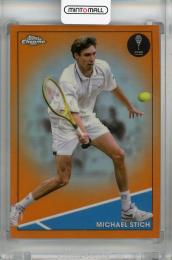 2021 Topps Chrome Tennis Michael Stich Orange Refractor #64【05/25】