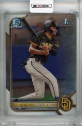 2022 Topps Bowman James Wood Chrome Prospects #BCP-108 1st  San Diego Padres